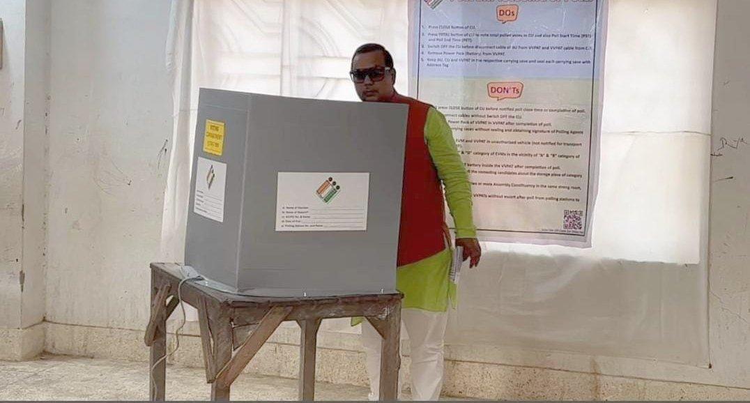 Tripura minister Ramprasad Pal. (Twitter)