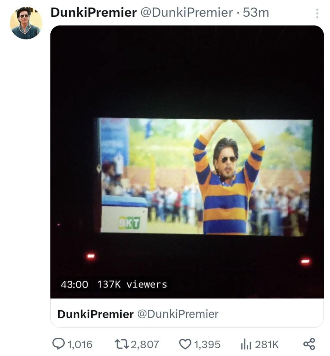 Screenshot of the live stream.