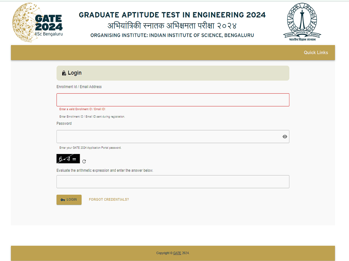 GATE 2024 result live: How result page will look