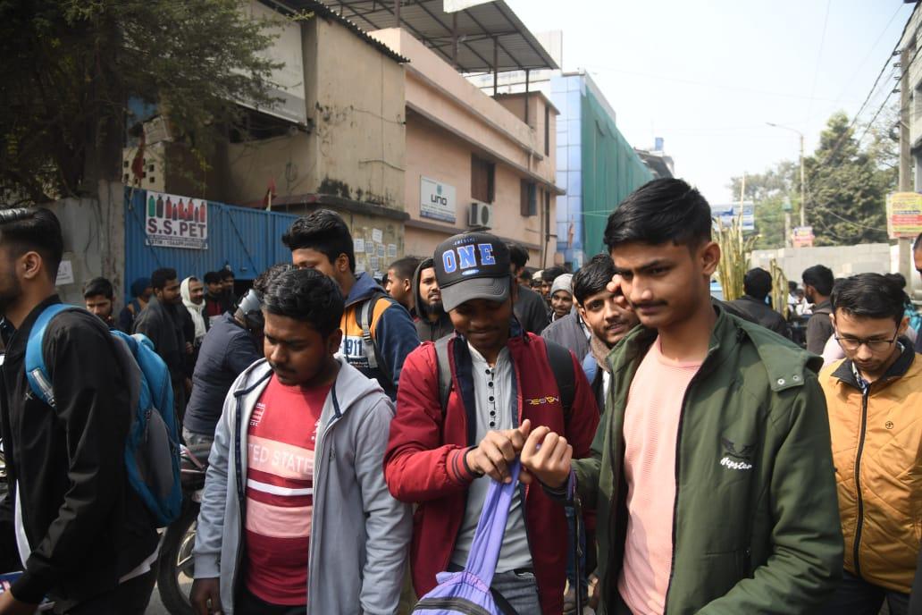 JEE Mains 2025 Live: Students coming out of exam centre after Shift 1 
