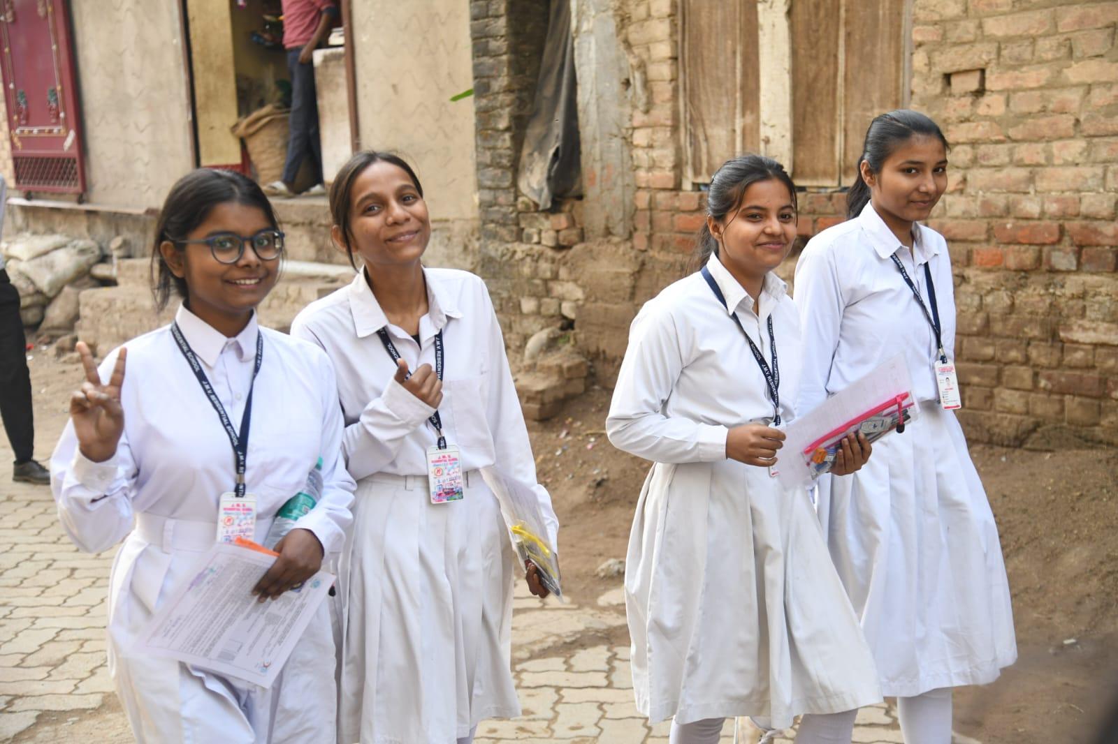 CBSE Class 12 Board Exam 2025 Live: Students coming out of exam centre 