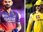 Virat Kohli's armband tattoos are a popular pick; (right) MS Dhoni's jersey also makes for a popular choice for tattoo lovers