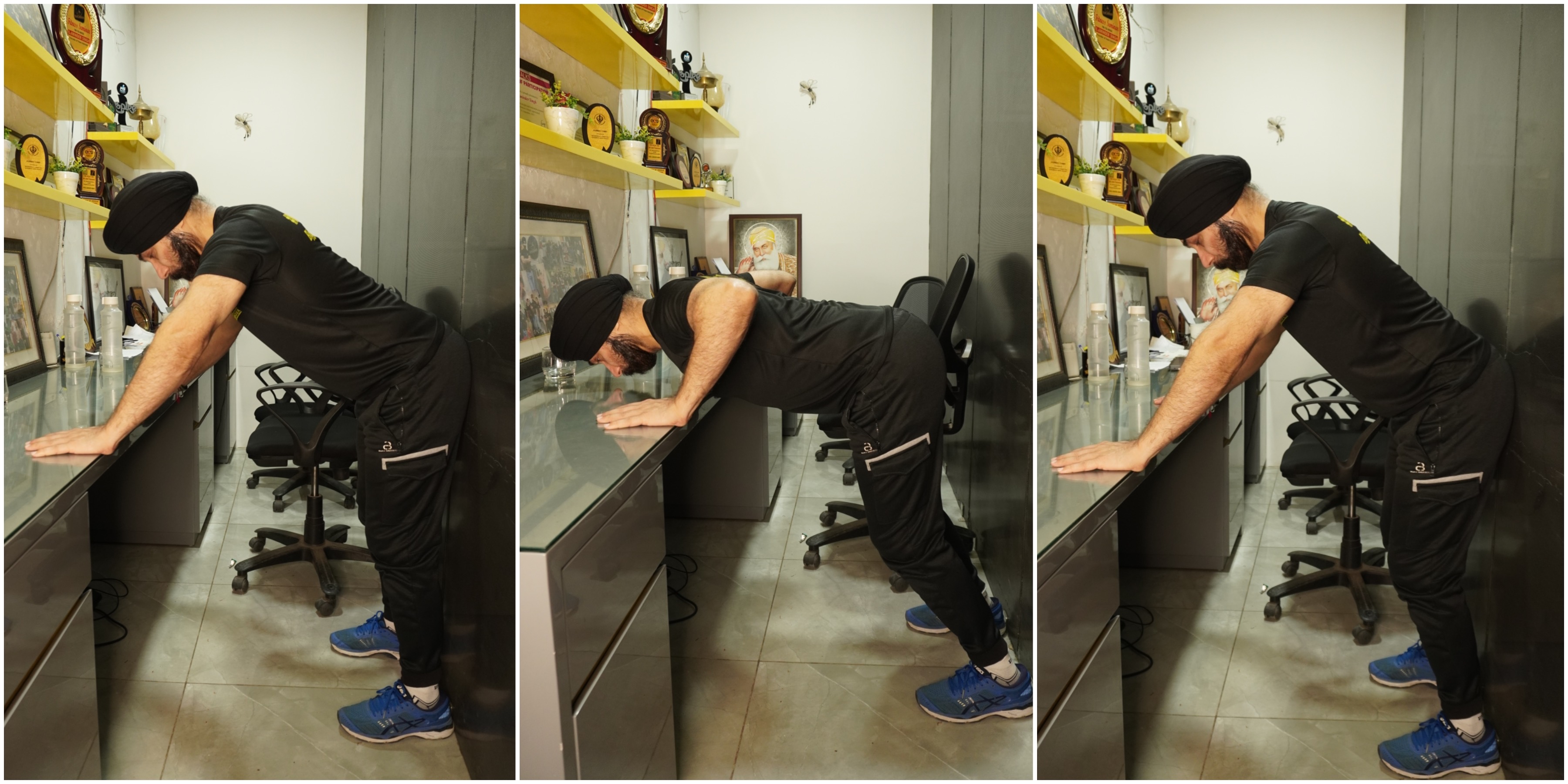 Incline push-up(Aminder Singh) Incline push-up(Aminder Singh)