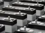Lithium-ion battery cells on the production line of the Eliiy Power Co. plant in Kawasaki City, Japan. (Bloomberg) Lithium-ion battery cells on the production line of the Eliiy Power Co. plant in Kawasaki City, Japan. (Bloomberg)