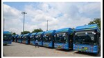 A tender for the e-buses has been floated and a company has been short-listed. (HT File Photo) A tender for the e-buses has been floated and a company has been short-listed. (HT File Photo)
