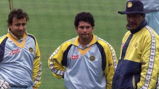 File photo of Nayan Mongia and Sachin Tendulkar File photo of Nayan Mongia and Sachin Tendulkar