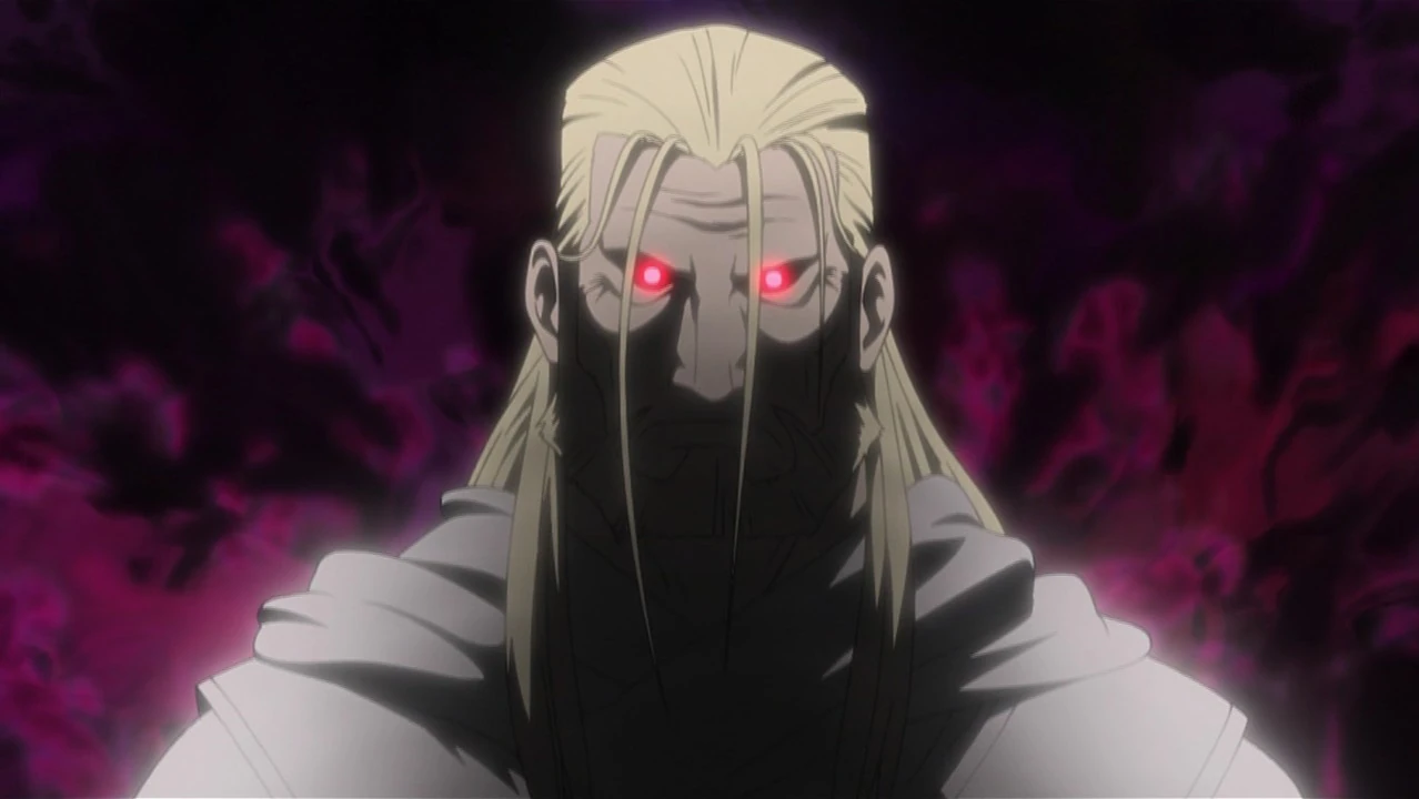 In a shocking twist, it's revealed that Father is actually a creation of the series' protagonists, the result of a failed experiment in human transmutation. In a shocking twist, it's revealed that Father is actually a creation of the series' protagonists, the result of a failed experiment in human transmutation.