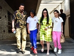 Sanjay Dutt went out for lunch with his family on Sunday. (Photo: Varinder Chawla) Sanjay Dutt went out for lunch with his family on Sunday. (Photo: Varinder Chawla)