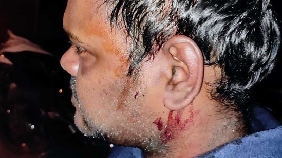 Tamil Nadu chief minister MK Stalin condemned the attack on Tamil students allegedly by ABVP members. (Source: @aishe_ghosh) Tamil Nadu chief minister MK Stalin condemned the attack on Tamil students allegedly by ABVP members. (Source: @aishe_ghosh)