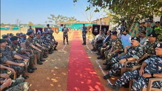 The CRPF is the largest paramilitary force in the country. (CRPF Twitter) The CRPF is the largest paramilitary force in the country. (CRPF Twitter)