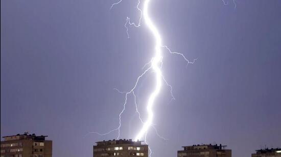 Researchers at IISc in Bengaluru have developed a computational model to simulate how lightning can strike an aircraft (Representative use) Researchers at IISc in Bengaluru have developed a computational model to simulate how lightning can strike an aircraft (Representative use)