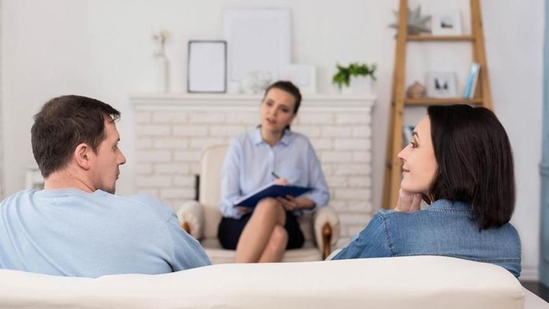 Seek Support: Don't be afraid to seek support from friends, family, or a professional if needed. A therapist can help you learn new strategies for managing stress as a couple.(Shutterstock)