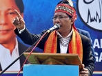 Former Meghalaya chief minister and Meghalaya TMC leader Mukul Sangma.(ANI file) Former Meghalaya chief minister and Meghalaya TMC leader Mukul Sangma.(ANI file)