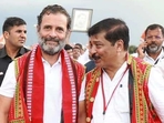 Congress MLA Sudip Roy Barman with Rahul Gandhi dring Bharat Jodo Yatra(Twitter/Sudip Roy Barman) Congress MLA Sudip Roy Barman with Rahul Gandhi dring Bharat Jodo Yatra(Twitter/Sudip Roy Barman)