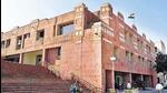 The new rules, which included an increase in the quantum of fines for various acts of “indiscipline” from a maximum penalty of <span class='webrupee'>₹</span>20,000 to <span class='webrupee'>₹</span>50,000, were approved by JNU’s executive council (EC) on February 3. (HT Archive) The new rules, which included an increase in the quantum of fines for various acts of “indiscipline” from a maximum penalty of <span class='webrupee'>₹</span>20,000 to <span class='webrupee'>₹</span>50,000, were approved by JNU’s executive council (EC) on February 3. (HT Archive)