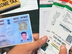The advisory says that all PAN cards that will not be linked with Aadhaar by March 31, 2023, will become “inoperative”.(HT file) The advisory says that all PAN cards that will not be linked with Aadhaar by March 31, 2023, will become “inoperative”.(HT file)