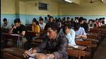A Chembur-based school with a seating capacity of 250 students was allotted 500 students for the Class 10 examinations. The principal was finally forced to start online classes for the school’s regular students from Classes 1 to 9 and take over a primary section to accommodate all the examinees. A similar situation has been observed in many other Mumbai schools, and teachers’ unions have expressed their displeasure in this regard. (HT PHOTO) A Chembur-based school with a seating capacity of 250 students was allotted 500 students for the Class 10 examinations. The principal was finally forced to start online classes for the school’s regular students from Classes 1 to 9 and take over a primary section to accommodate all the examinees. A similar situation has been observed in many other Mumbai schools, and teachers’ unions have expressed their displeasure in this regard. (HT PHOTO)