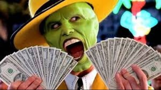 Jim Carrey as Stanley Ipkiss in The Mask. Jim Carrey as Stanley Ipkiss in The Mask.