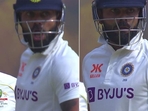 Kohli was not pleased with Bharat as the in-form batter gave his teammate a stare-down in the 109th over(Twitter-Screengrab Hotstar) Kohli was not pleased with Bharat as the in-form batter gave his teammate a stare-down in the 109th over(Twitter-Screengrab Hotstar)