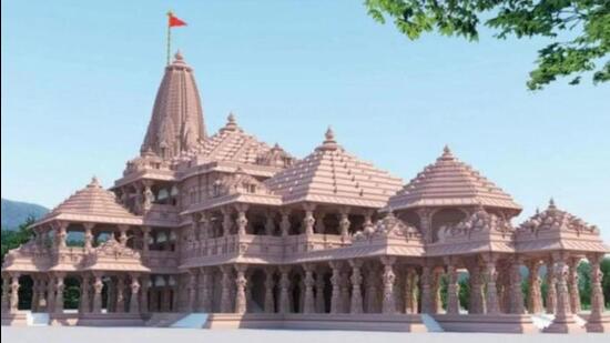 Representative image of the Ram Mandir being constructed in Ayodhya, Uttar Pradesh (File Photo) Representative image of the Ram Mandir being constructed in Ayodhya, Uttar Pradesh (File Photo)