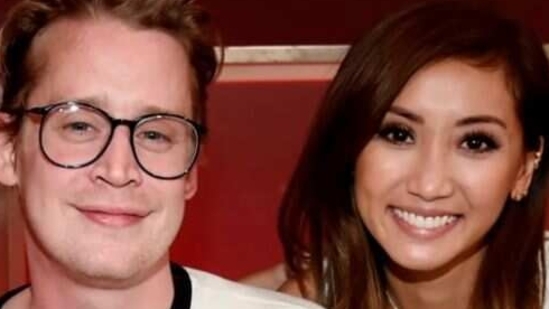 Brenda Song with partner Macaulay Culkin. Brenda Song with partner Macaulay Culkin.