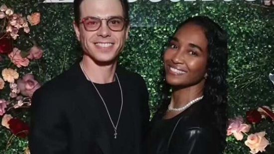 Rozonda Thomas with boyfriend Matthew Lawrence. Rozonda Thomas with boyfriend Matthew Lawrence.