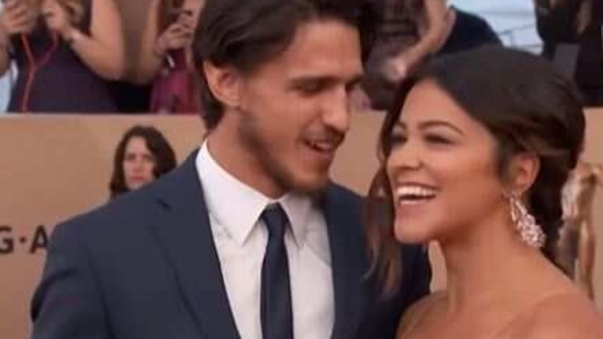 Gina Rodriguez with Joe Locicero. Gina Rodriguez with Joe Locicero.