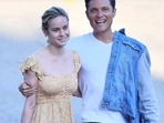 Brie Larson with Elijah Allan Blitz. Brie Larson with Elijah Allan Blitz.