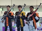 Rudrankksh Patil clinched bronze on Friday.(Twitter) Rudrankksh Patil clinched bronze on Friday.(Twitter)