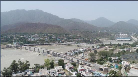 The project has been described as a game changer for connectivity in the Garhwal Himalayas. (HT PHOTO) The project has been described as a game changer for connectivity in the Garhwal Himalayas. (HT PHOTO)