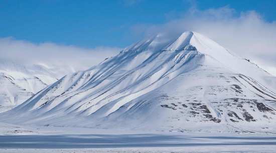 A view of mountains near Longyearbyen, located on Spitsbergen island, in Svalbard Archipelago, northern Norway. (AFP) A view of mountains near Longyearbyen, located on Spitsbergen island, in Svalbard Archipelago, northern Norway. (AFP)