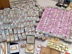 Around 47,030 litres of liquor was also seized.(PTI Photo/For representative purposes) Around 47,030 litres of liquor was also seized.(PTI Photo/For representative purposes)