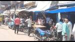 Shops open at Bihar Sharif in Nalanda after five days on Tuesday. (HT Photo) Shops open at Bihar Sharif in Nalanda after five days on Tuesday. (HT Photo)