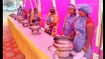 This is for the first time that the state government has released funds to purchase uniform for the cooks. (HT Photo) This is for the first time that the state government has released funds to purchase uniform for the cooks. (HT Photo)