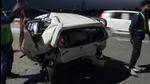 Man killed after a Speeding car rams another at KMP e-way Man killed after a Speeding car rams another at KMP e-way