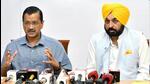 Sushil Kumar Rinku joined AAP in the presence of Arvind Kejriwal and Punjab chief minister Bhagwant Mann ahead of the Jalandhar Lok Sabha bypoll. (HT File) Sushil Kumar Rinku joined AAP in the presence of Arvind Kejriwal and Punjab chief minister Bhagwant Mann ahead of the Jalandhar Lok Sabha bypoll. (HT File)