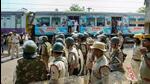 Three companies of paramilitary forces were deployed in Kolkata, Barrackpore and Hooghly. (PTI image) Three companies of paramilitary forces were deployed in Kolkata, Barrackpore and Hooghly. (PTI image)