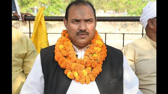 Afaque Ahmad defeated his nearest rival Anand Puskar of the CPI, who was the mahagathbandhan nominee. (HT Photo) Afaque Ahmad defeated his nearest rival Anand Puskar of the CPI, who was the mahagathbandhan nominee. (HT Photo)