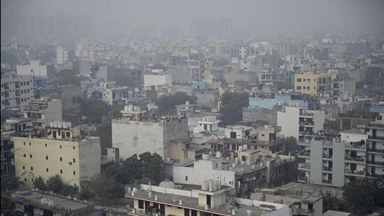 Gurugram, India-January 13, 2023: A view of Indra colony Wazirabad village; MCG has allowed the subdivision of 100 sq yards plots and allowed registration of upto 50 sq yards in areas under its jurisdiction, in Gurugram, India, on Friday, 13 January 2023. (Photo by Parveen Kumar)(Pic to go with Abhishek's story) Gurugram, India-January 13, 2023: A view of Indra colony Wazirabad village; MCG has allowed the subdivision of 100 sq yards plots and allowed registration of upto 50 sq yards in areas under its jurisdiction, in Gurugram, India, on Friday, 13 January 2023. (Photo by Parveen Kumar)(Pic to go with Abhishek's story)