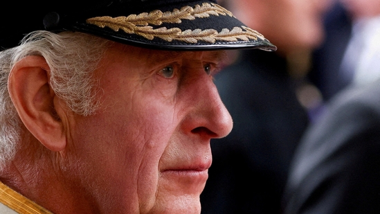 King Charles III: Britain's King Charles attends the state funeral and burial of Britain's Queen Elizabeth, in London, Britain.(Reuters)