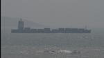 A ship sails in the Taiwan Strait, as seen from Pingtan island, the closest point to Taiwan, in China’s southeast Fujian province. (AFP) A ship sails in the Taiwan Strait, as seen from Pingtan island, the closest point to Taiwan, in China’s southeast Fujian province. (AFP)
