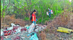 Clean-up drive reveals construction, bio medical wastes in Kharghar mangroves Clean-up drive reveals construction, bio medical wastes in Kharghar mangroves