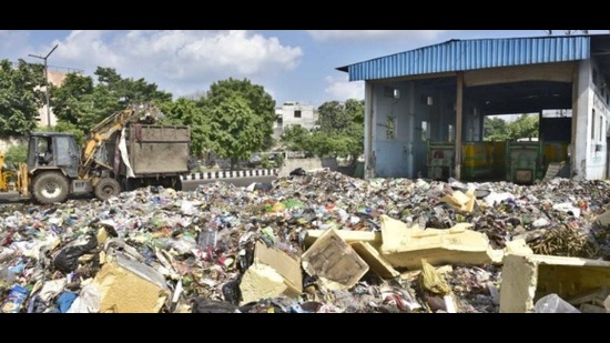 Waste is piling up in areas like Alambagh, Chinhat, Indira Nagar, and Gomti Nagar, among others. (Representational photo) Waste is piling up in areas like Alambagh, Chinhat, Indira Nagar, and Gomti Nagar, among others. (Representational photo)