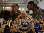 The gold prices are dependent on international factors like global economic growth, dollar strength against other currencies etc.(Representative image) The gold prices are dependent on international factors like global economic growth, dollar strength against other currencies etc.(Representative image)