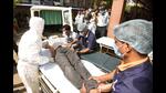 Health workers take part in a mock drill at IGIMS in Patna on Monday. (Santosh Kumar/HT Photo) Health workers take part in a mock drill at IGIMS in Patna on Monday. (Santosh Kumar/HT Photo)