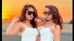 Surabhi and Samriddhi Mehra are identical twins. Surabhi and Samriddhi Mehra are identical twins.