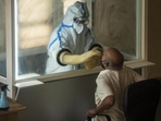 India recorded 5,676 new coronavirus infections, while the active cases increased to 37,093 on Tuesday. (HT FILE PHOTO) India recorded 5,676 new coronavirus infections, while the active cases increased to 37,093 on Tuesday. (HT FILE PHOTO)