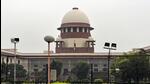 The court was dealing with a set of three appeals filed by the Tamil Nadu government against separate orders of the Madras high court dealing with requests by the RSS to conduct a route march, a procession along designated routes in the state (HT) The court was dealing with a set of three appeals filed by the Tamil Nadu government against separate orders of the Madras high court dealing with requests by the RSS to conduct a route march, a procession along designated routes in the state (HT)