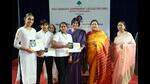 Justice Jaishree Thakur from Punjab and Haryana high court, an alumna of the college, was the chief guest on the occasion. (HT Photo) Justice Jaishree Thakur from Punjab and Haryana high court, an alumna of the college, was the chief guest on the occasion. (HT Photo)