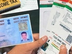 Failing to link the two documents by June 30 will render the PAN card inoperative from July 1.(HT file) Failing to link the two documents by June 30 will render the PAN card inoperative from July 1.(HT file)